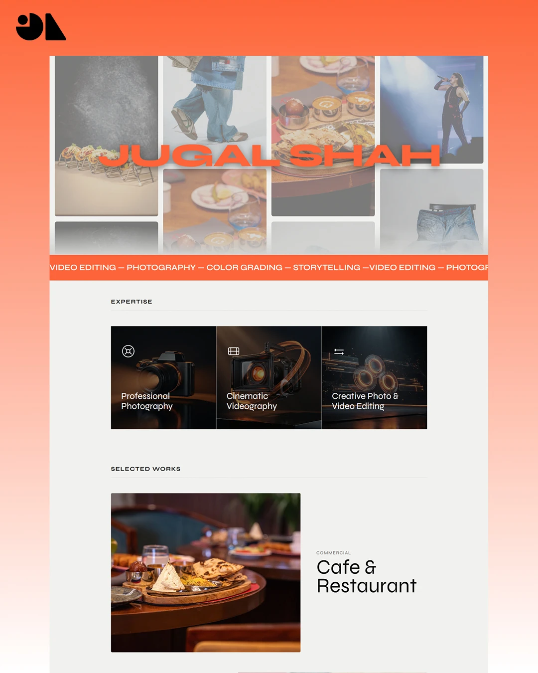 Professional case study creation for Jugal Shah